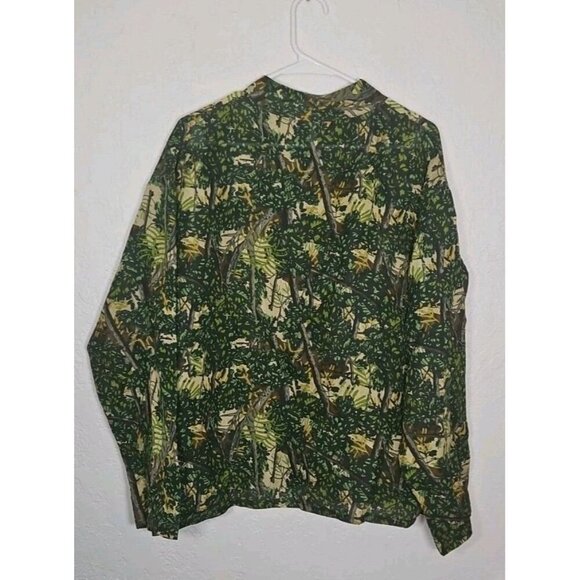 bushlan Camo zipper closure long sleeve hunting gear lot of 2 size medium - Picture 8 of 9